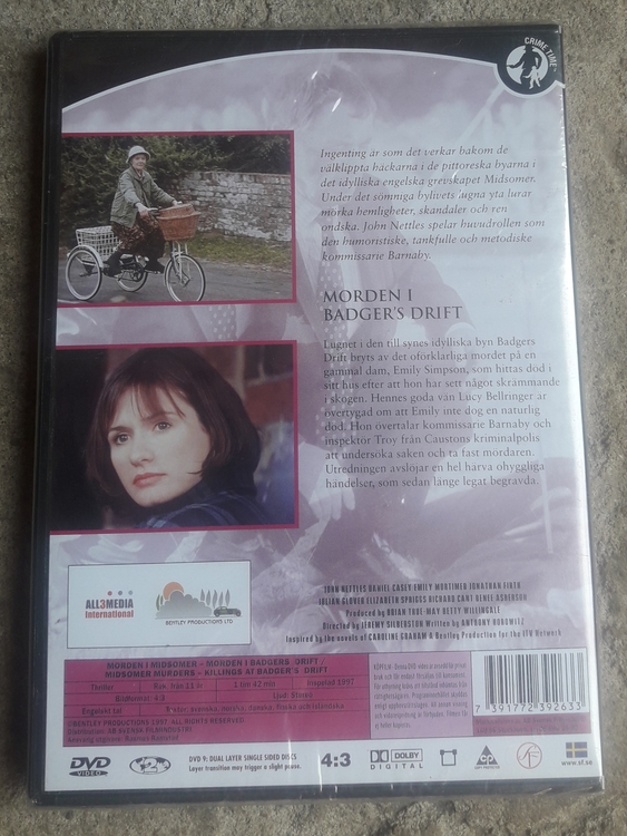 DVD - Morden i Midsomer Morden i Badgers Drift   /  ( NY )