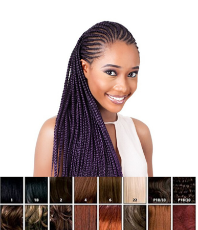 Dream Hair Braids Exception 40"/101cm 165g Synthetic Hair color 1#