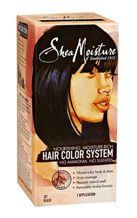 Shea Moisture Hair Color Systen Jet Black