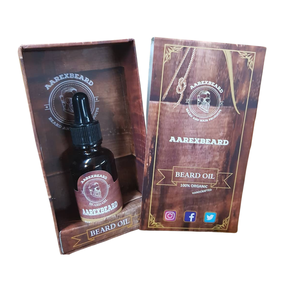 AAREXBEARD 100% Organic Beard Oil - 30ml