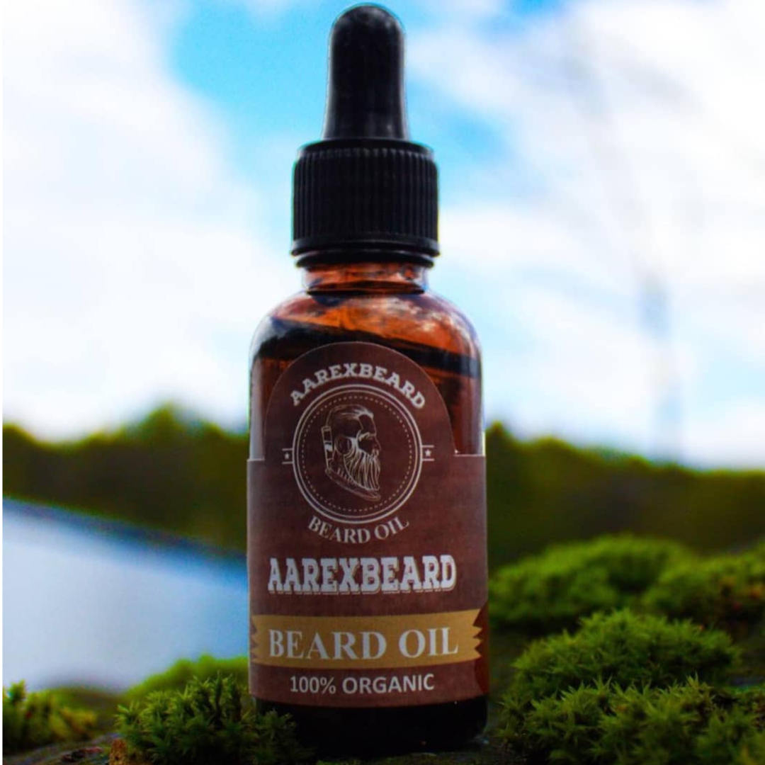AAREXBEARD 100% Organic Beard Oil - 30ml