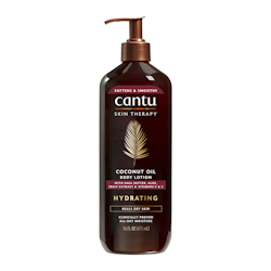 Cantu Skin Therapy Hydrating Body Lotion, Coconut Oil with Butters and Vitamin E - 473ml
