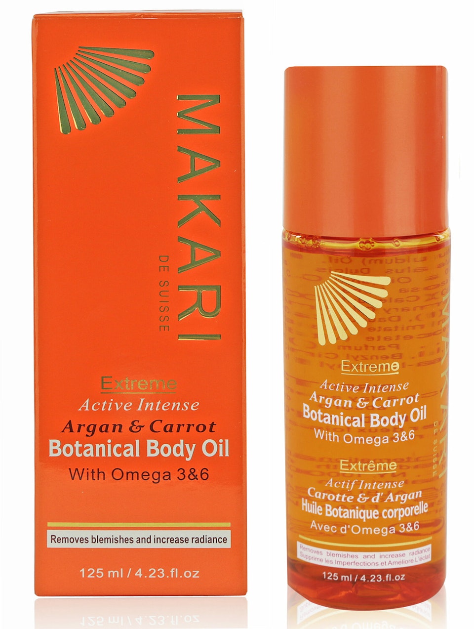 Makari Extreme Argan & Carrot Botanical Body Oil 125ml