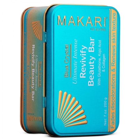 Makari Blue Crystal Revivify Beauty Bar 200g