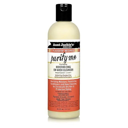 Aunt Jackie's Curls & Coils Flaxseed Recipes Purify Me Moisturizing Co-Wash Cleanser 355ml