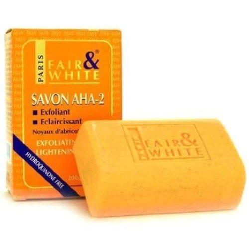 Fair & White Savon Aha-2 Exfoliating and Lightening Soap 200g