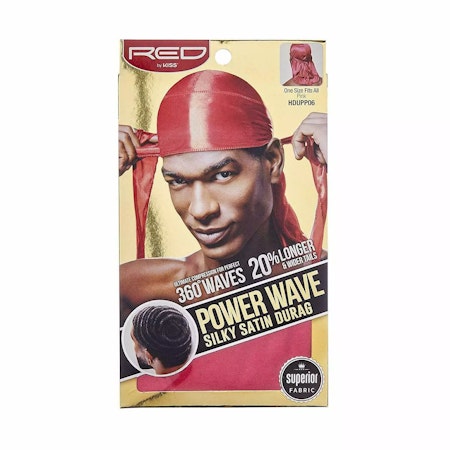 RED By Kiss: Power Wave DUO Durag -Pink