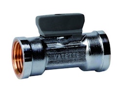 Vatette Kulventil Rak - Invändig gänga 3/8"