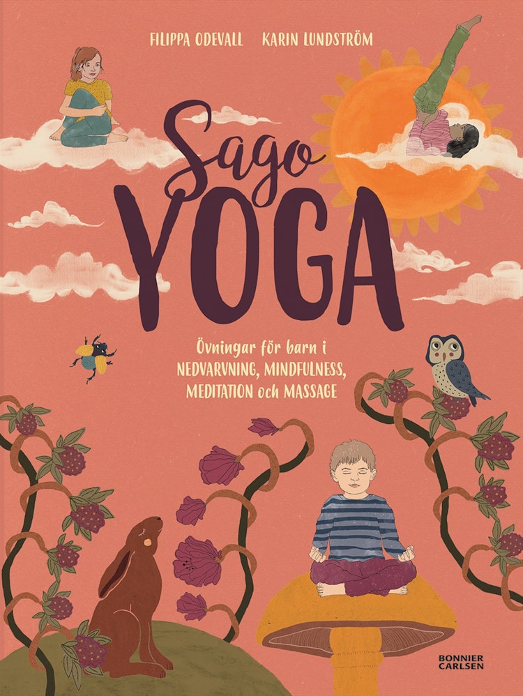 Sagoyoga: övningar för barn i nedvarvning, mindfulness, meditationoch massage - finns i Kristna designbutiken