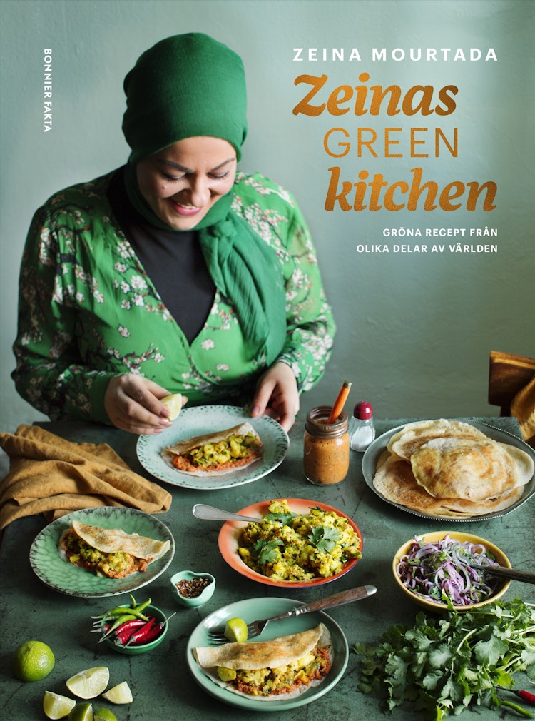 Zeinas green kitchen : gröna recept från olika delar av världen finns i God gärnings designbutik