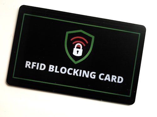 Signalblockeringskort (RFID)