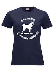 T-shirt Marinblå Dam
