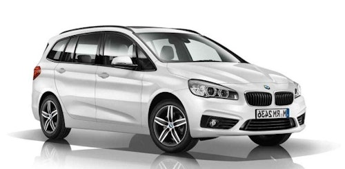 Solfilm BMW 2-serie Gran Tourer. Färdigskuren solfilm till alla BMW från EVOFILM®.