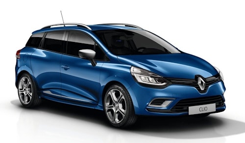 Solfilm till Renault Clio Sport Tourer. Färdigskuren solfilm till alla Renault bilar från EVOFILM®.