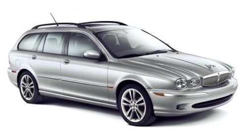 Solfilm till Jaguar X-type Estate (kombi). Solfilm till alla Jaguar bilar från EVOFILM®.