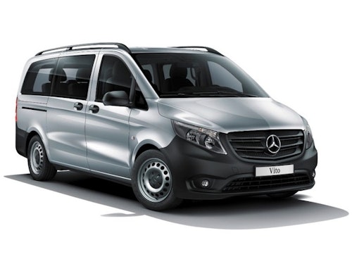 Solfilm till Mercedes Vito.