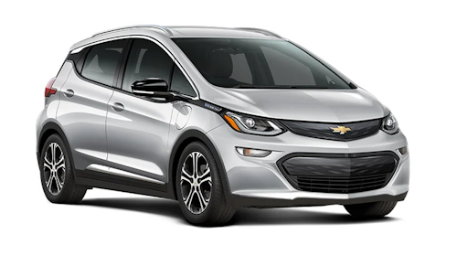 Solfilm till Chevrolet Bolt alla årsmodeller.