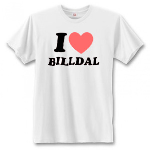T-Shirt - "I Love Billdal"
