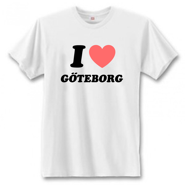 T-Shirt - "I Love Göteborg"