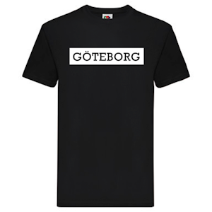 T-Shirt - GÖTEBORG, SvenskaStäder