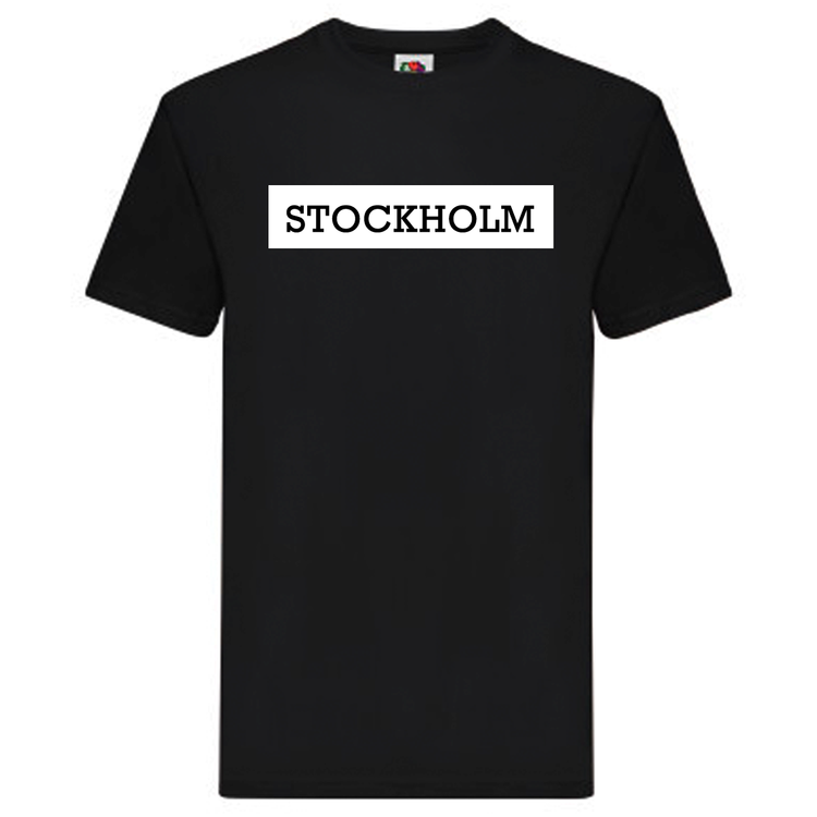 T-Shirt - STOCKHOLM, SvenskaStäder