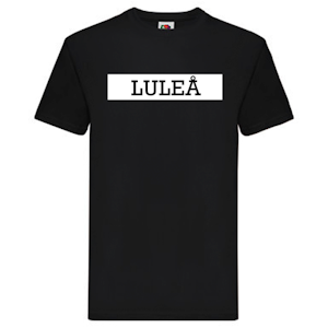 T-Shirt - LULEÅ, SvenskaStäder