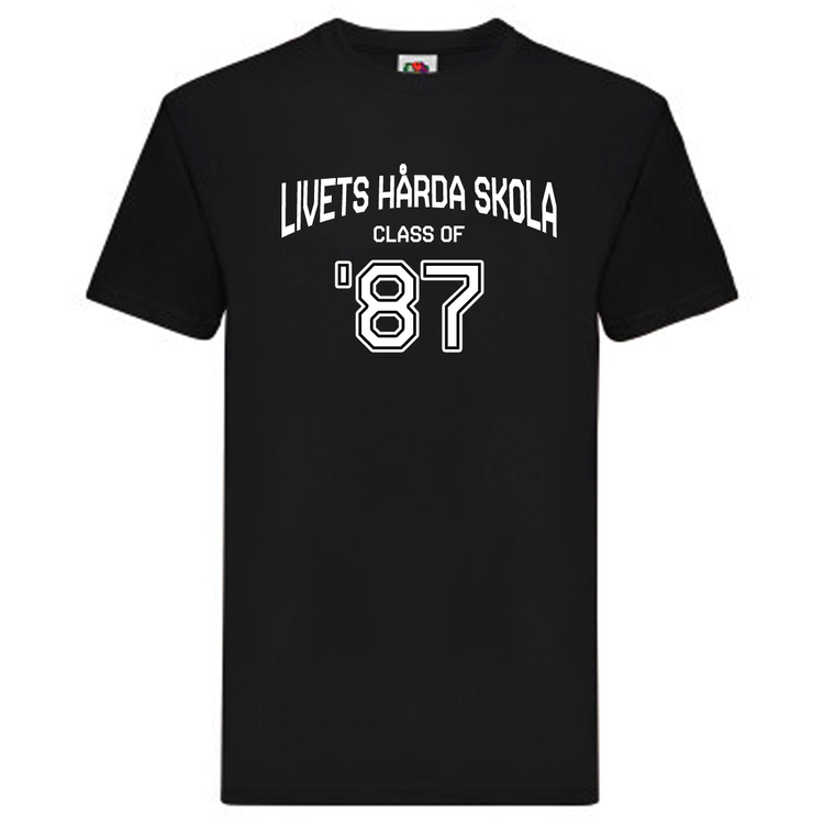 T-Shirt - "Livets Hårda Skola"