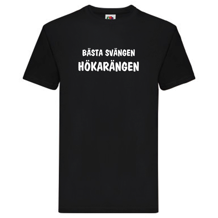 T-Shirt, "Bästa svängen, Hökarängen", Svenska Citat