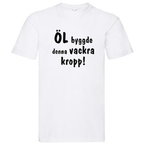 Öl och Alkohol - T-Shirts - Kläder - Media - S