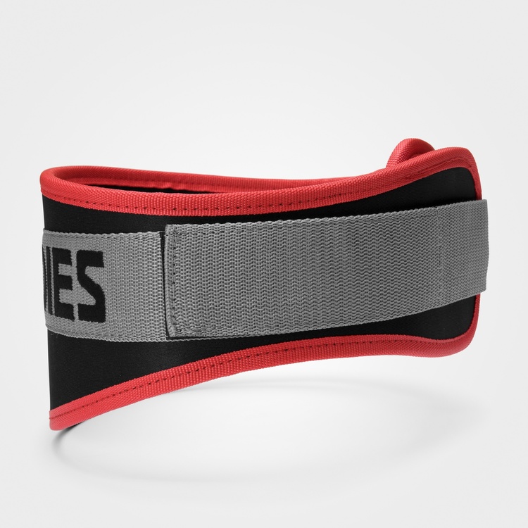 Basic Gym Belt, Black/Red