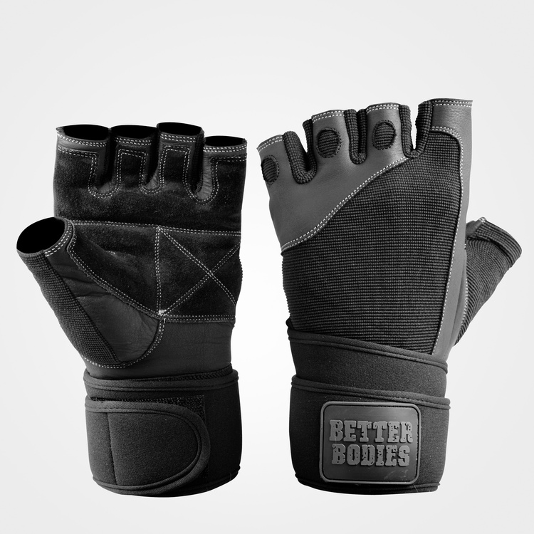 Pro Wristwrap Gloves, Black