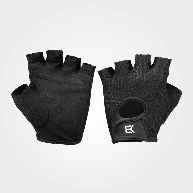 Womens train gloves, Black