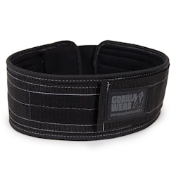 Gorilla Wear - 4 Inch Nylon Belt, black