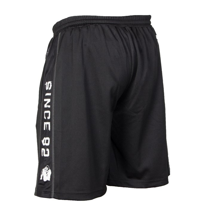 Functional Mesh Shorts, black/white