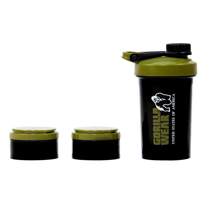 Shaker 2 Go 760 ml, black/army green