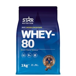 Star Nutrition - Whey 80 - Vassleprotein 1kg
