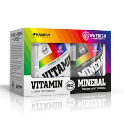 Swedish Supplements - Vitamin & Mineral Complex, 2 x 60 Magnum Capsules