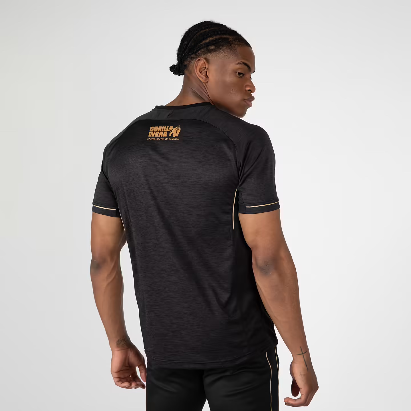 Gorilla Wear - Fremont  T-Shirt black/gold