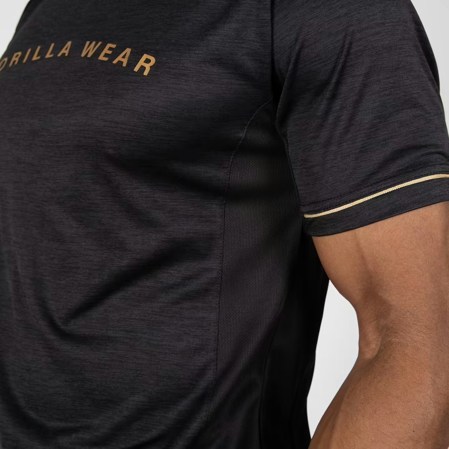 Gorilla Wear - Fremont  T-Shirt black/gold