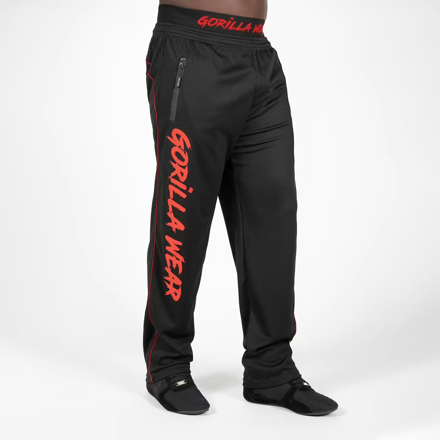 Gorilla Wear - Mercury Mesh Pants, black/red