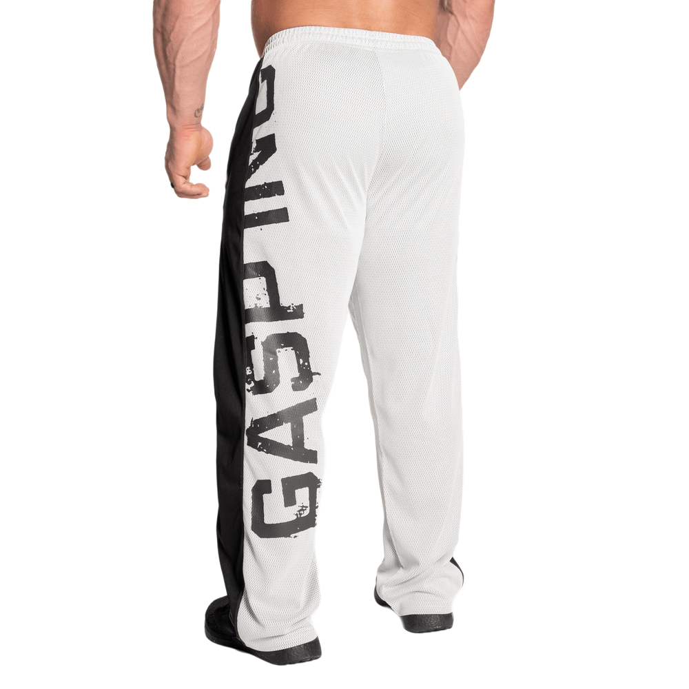 GASP - No1 mesh pant, Black/White