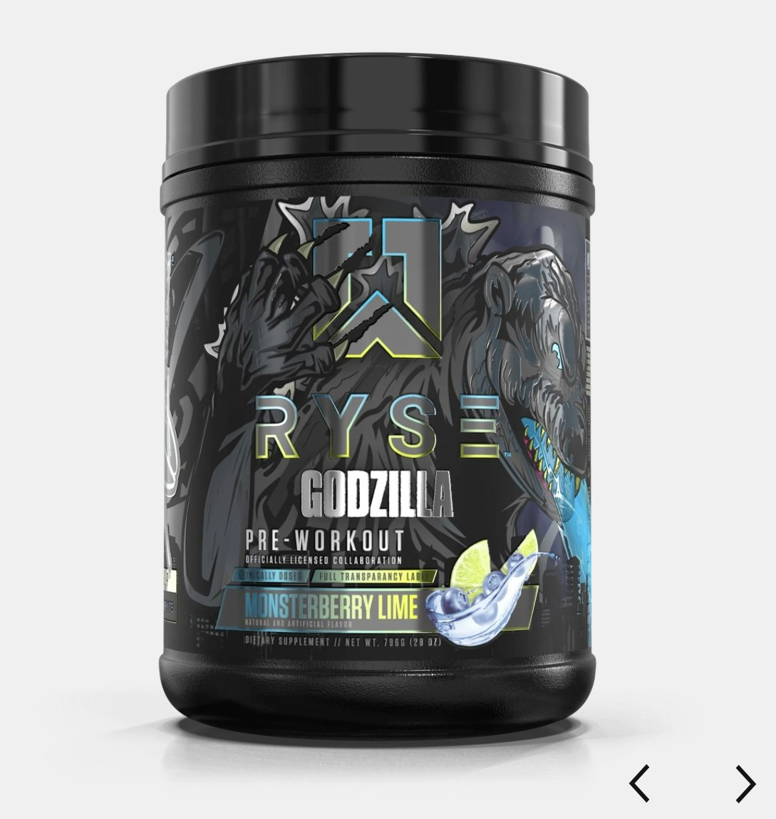 RYSE SUPPS - GODZILLA - Pre-Workout