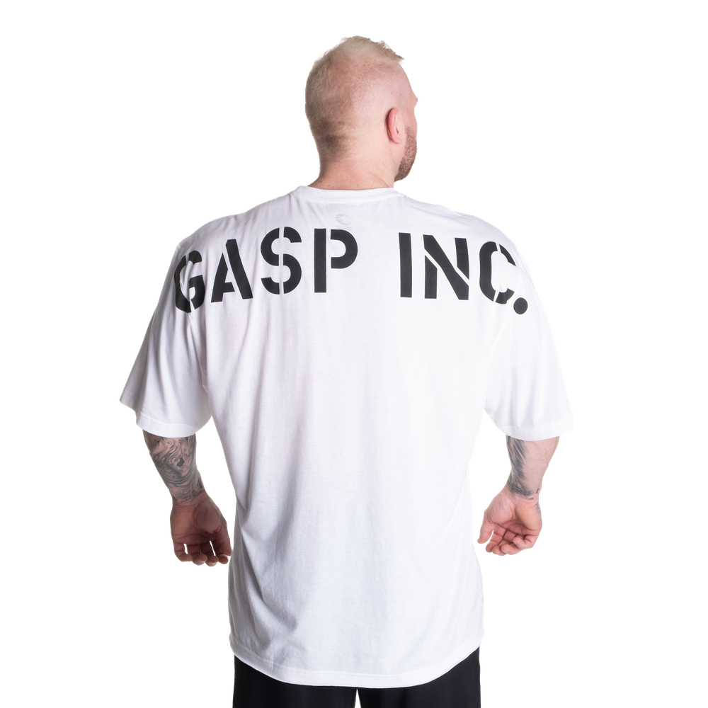 Gasp - Division Iron Tee, White