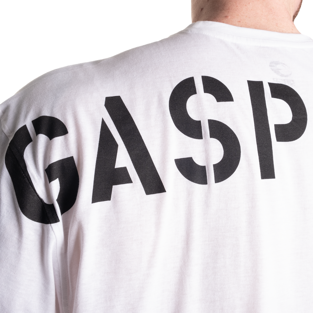 Gasp - Division Iron Tee, White