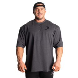 Gasp - Division Iron Tee, Dark Grey Melange