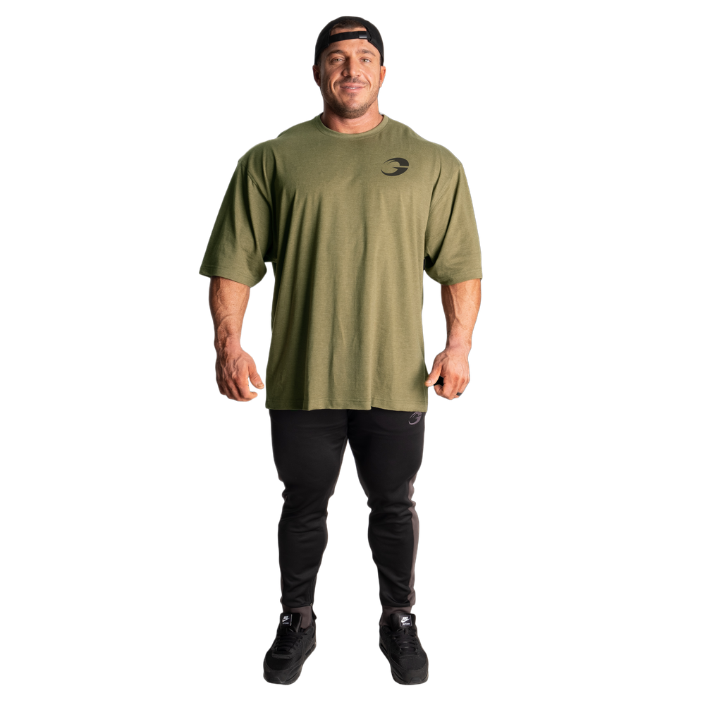 Gasp - Division Iron Tee, Army Green Melange