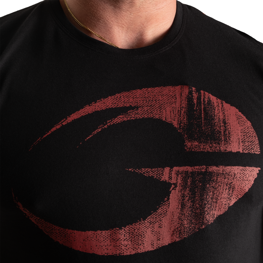 Gasp - Cadet Tee, black/red
