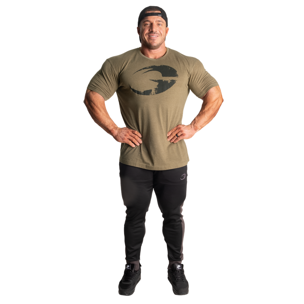 Gasp - Cadet Tee, Army Green Melange