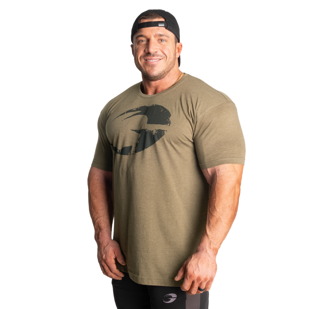 Gasp - Cadet Tee, Army Green Melange