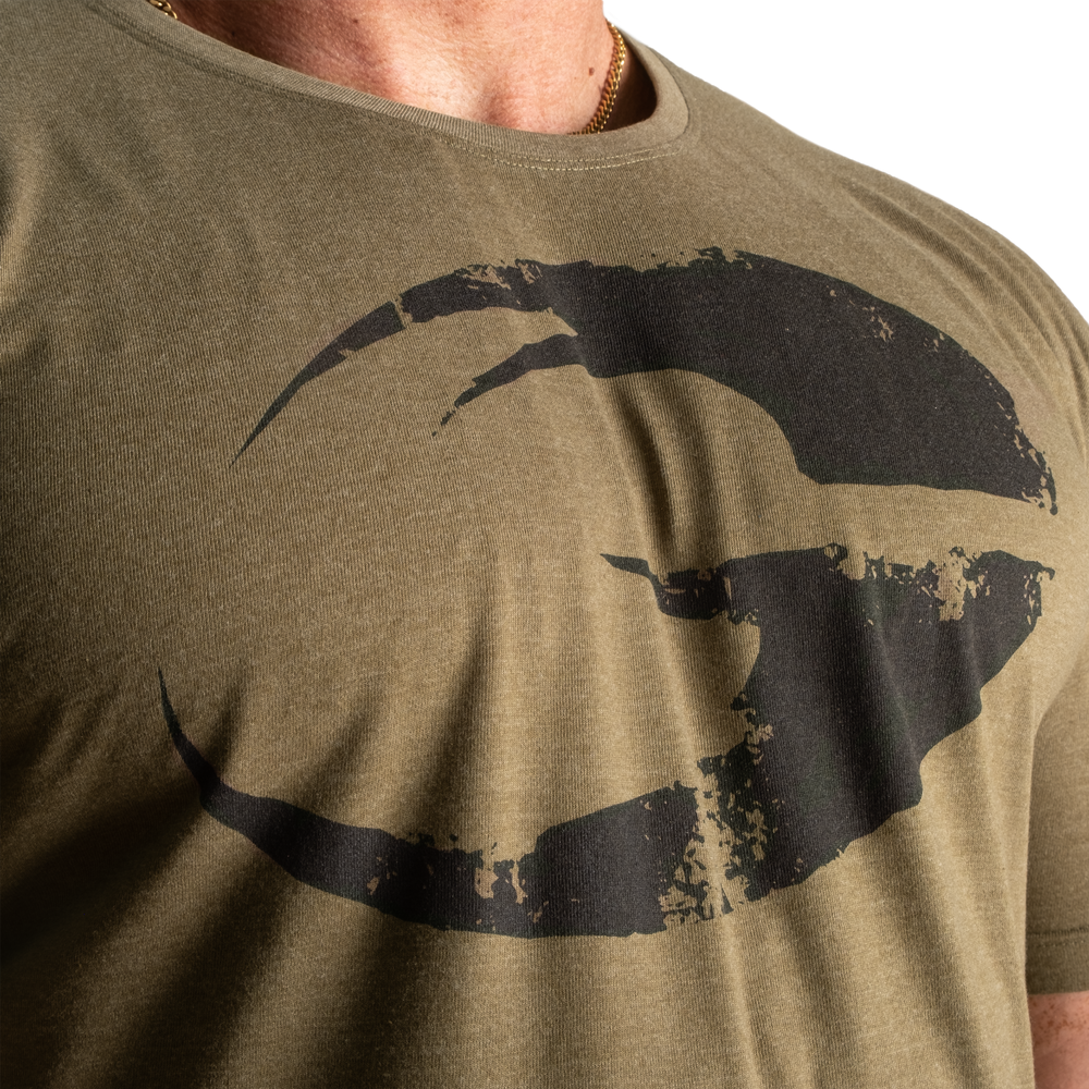 Gasp - Cadet Tee, Army Green Melange